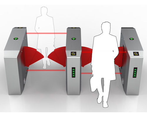 Biometrische toegangscontrolesysteem voor het kantoor met een kaartlezer