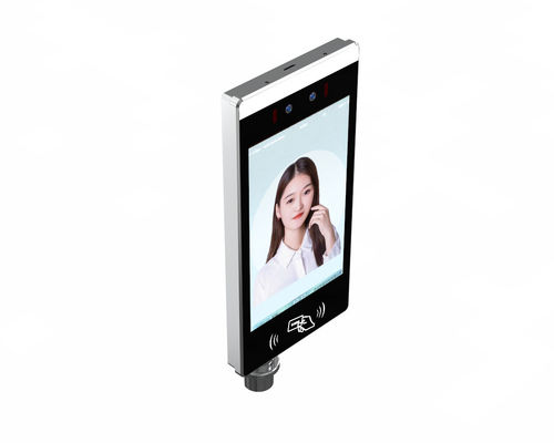 Snelheid Gezichtsherkenning Biometrische Machine Android 11.0 OS Vloer Stand / Muur Montage
