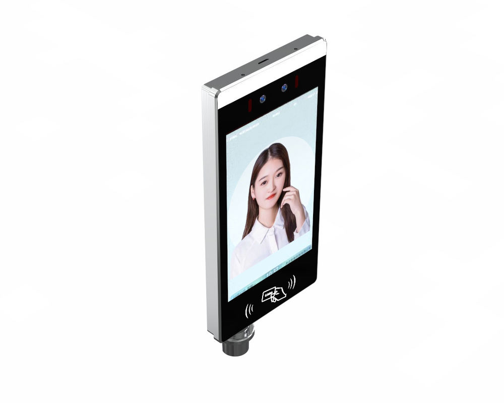 Snelheid Gezichtsherkenning Biometrische Machine Android 11.0 OS Vloer Stand / Muur Montage